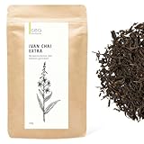 Ivan Chai Extra, Weidenröschen Tee Rarität, getrocknet über Obstholz für eine feine Rauchnote, Wildsammlung, ohne Zusätze, 100g Beutel - tea exclusive