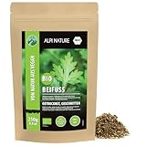 Beifuß Tee BIO 250g von Alpi Nature, Beifusskraut getrocknet und geschnitten, Beifuß Tee lose, Artemisia vulgaris
