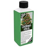 GREEN24 Christbaum Refresh – Weihnachtsbaum frisch halten – reduziert Nadelverlust, fördert Wasseraufnahme, satter Grünton für Nordmanntanne, Fichte, Edeltanne, Blautanne oder Blaufichte - Tannenbaum