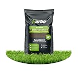 Rasenerde 90L, 100% torffrei, Turbogrün, Mit Startdünger und Rasensand, Ideal für Nachsaat und Neuanlage, Pflanzerde, Rasensubstrat, Erde für Rasen mit Sand