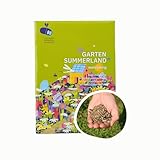 regionalisierte Wildpflanzen Saatgutmischung für den Garten (Garten Summerland) | ohne 3kg Pflanzenkohle zur Abmagerung | heimische Blühpflanzen (Region West)