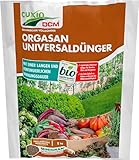 CUXIN DCM ORGASAN UNIVERSALDÜNGER - Mit MINIGRAN® TECHNOLOGY - Universaldünger - Bio Dünger - Langzeitdünger - organischer NPK-Dünger - 1 KG