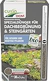 CUXIN DCM Spezialdünger für Dachbegrünung & Steingärten- Mit MINIGRAN® TECHNOLOGY - Für wasserspeichernde Pflanzen - Bio - organisch-mineralischer Dünger - Langzeitdünger - 1,5 kg