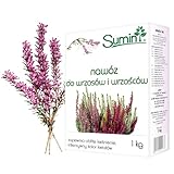 Dünger für Heidekraut und Erika 1kg - Granulatdünger - Pflanzendünger - Düngemittel - intensive Farbe - Dünger - wichtige Nährstoffe